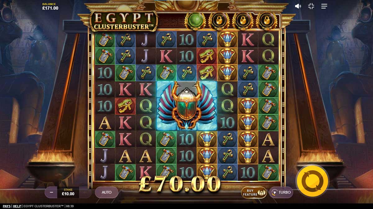 Egypt Clusterbuster slot machine game